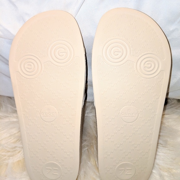 NEW AUTHENTIC GUCCI WOMENS HORSEBIT LEATHER SLIDES - Picture 5 of 5